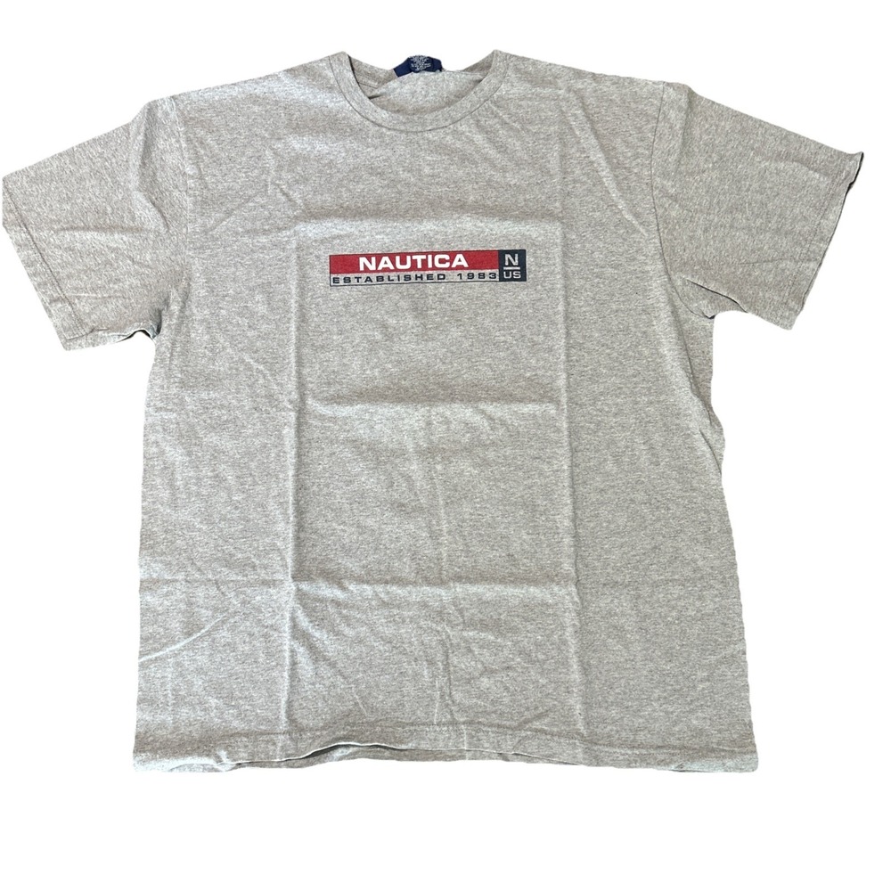 Vintage 90s Nautica Shirt Size M Made In USA Graphic Tee